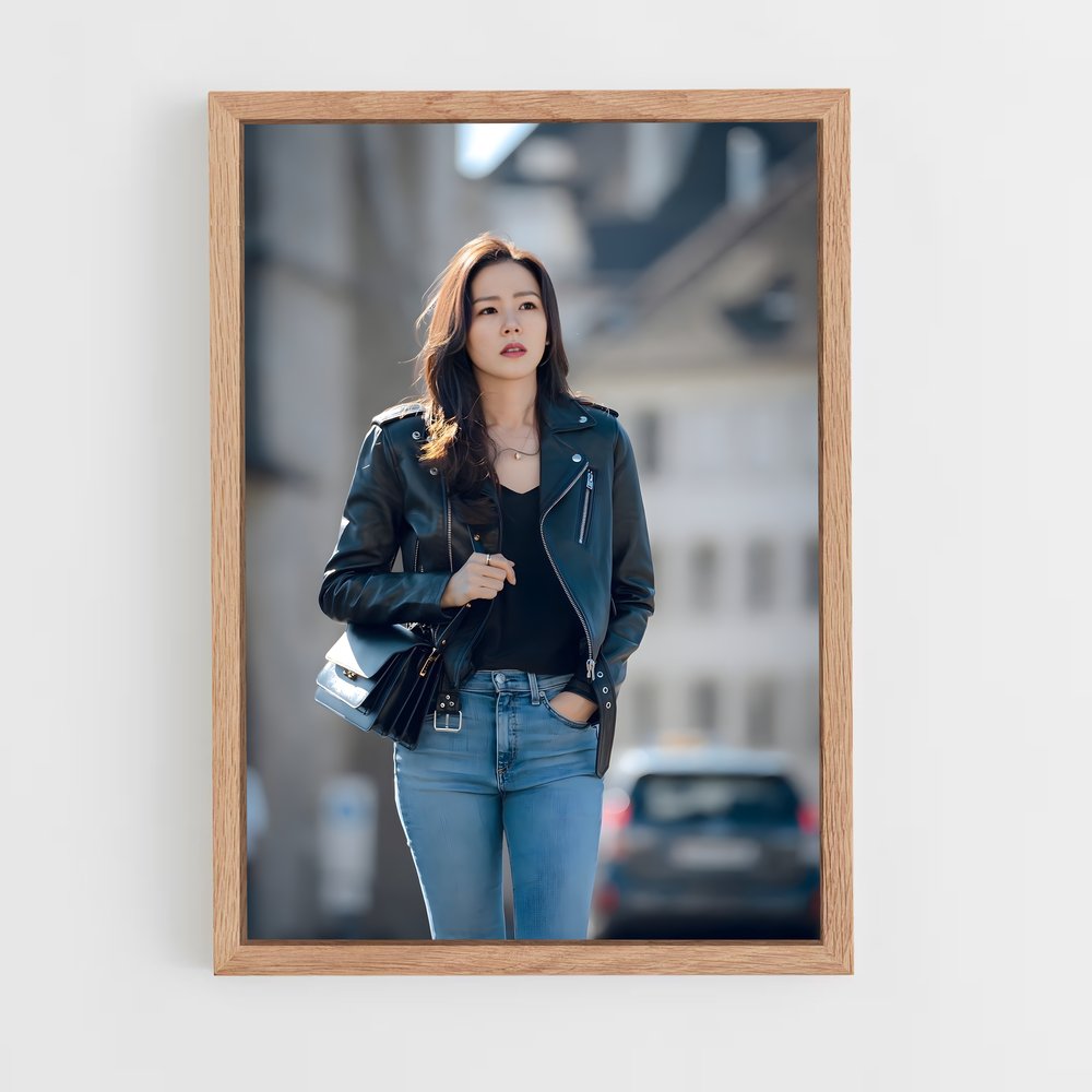 ap-son ye-jin-10 cadre Bois clair