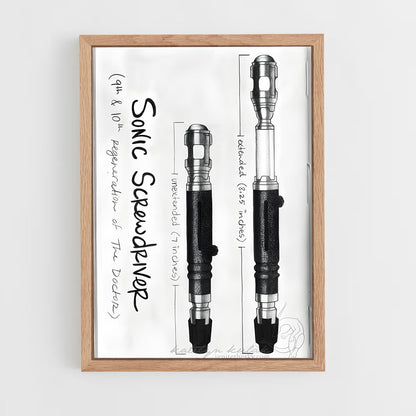ap-sonic screwdriver-4 cadre Bois clair