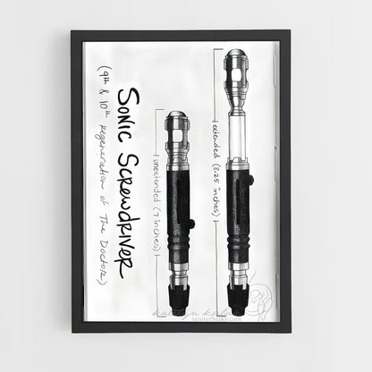 ap-sonic screwdriver-4 cadre Noir