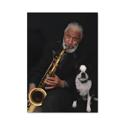 Poster Tuxedo Jazzman