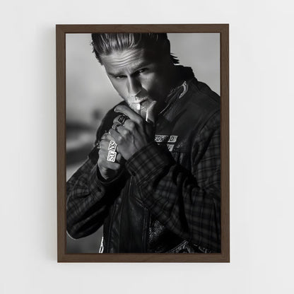ap-sons of anarchy-2 cadre Bois foncé