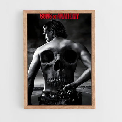 ap-sons of anarchy-4 cadre Bois clair