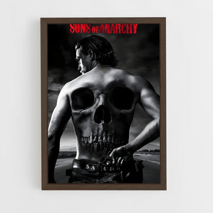 ap-sons of anarchy-4 cadre Bois foncé