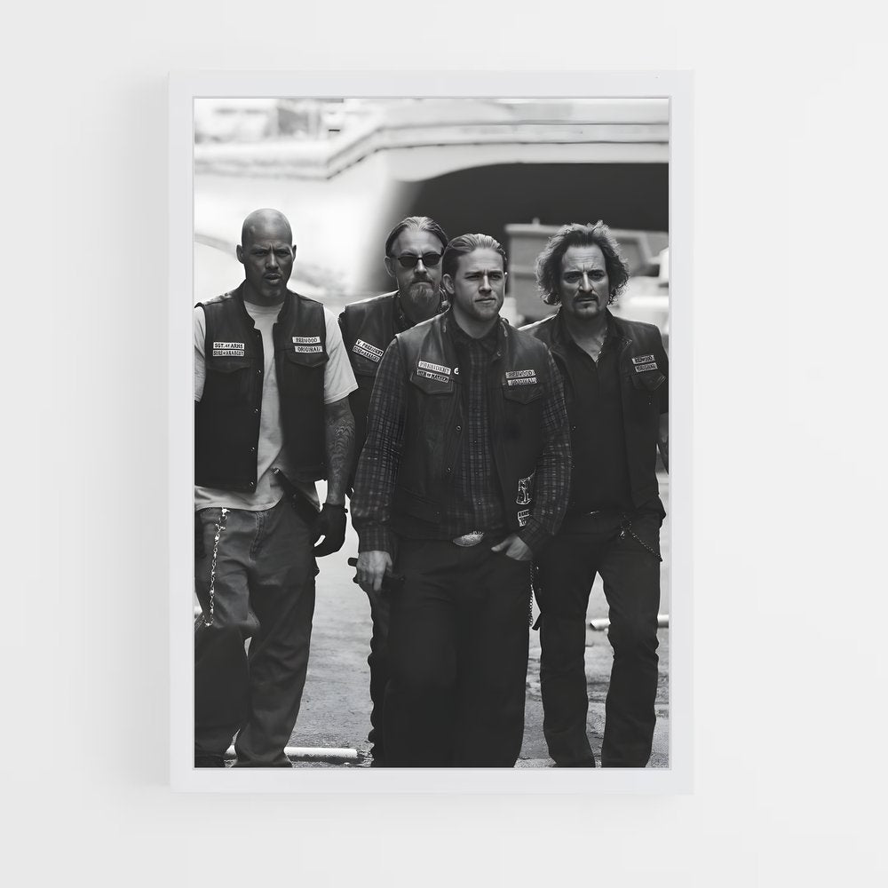 ap-sons of anarchy-5 cadre Blanc