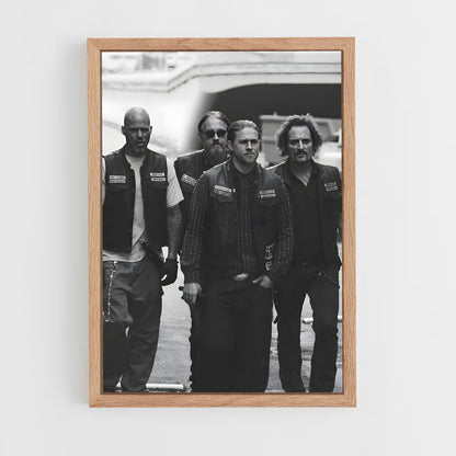 ap-sons of anarchy-5 cadre Bois clair