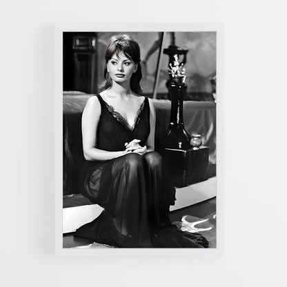 ap-sophia loren-3 cadre Blanc
