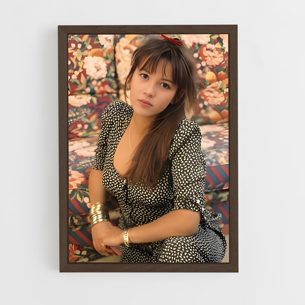 ap-sophie marceau-3 cadre Bois foncé
