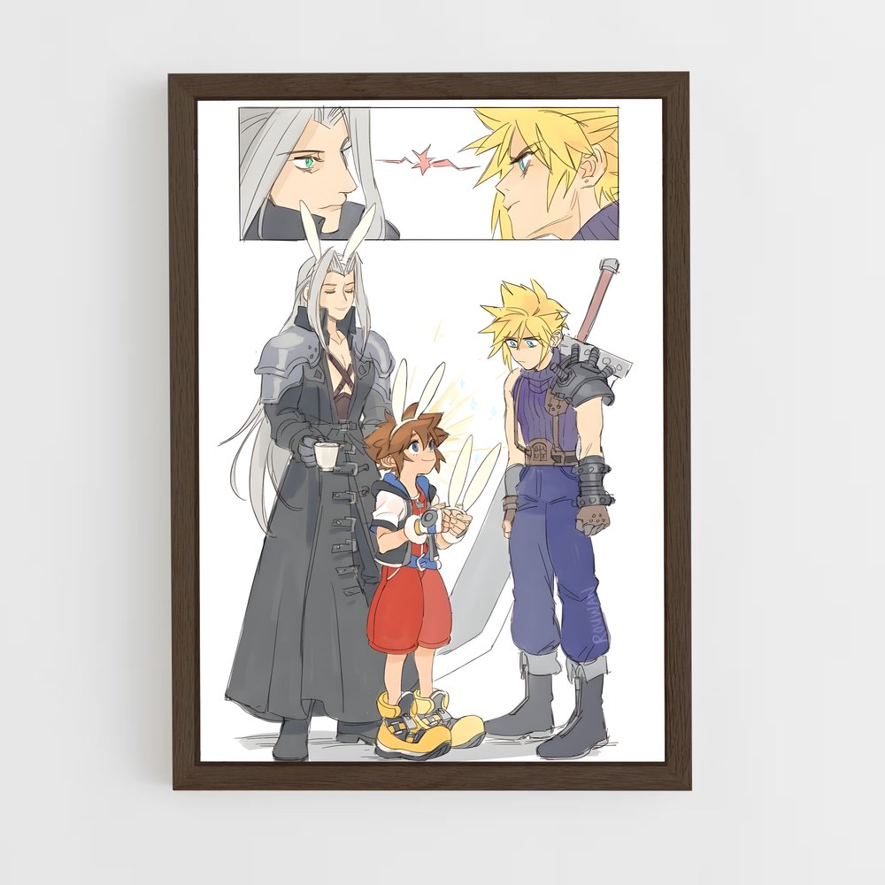 ap-sora-5 cadre Bois foncé