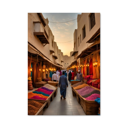 Poster Souq Coloré