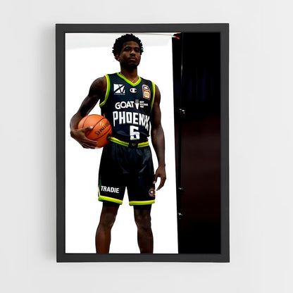 ap-south east melbourne phoenix basketball-1 cadre Noir