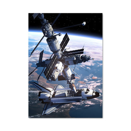 Poster Orbite Stellaire