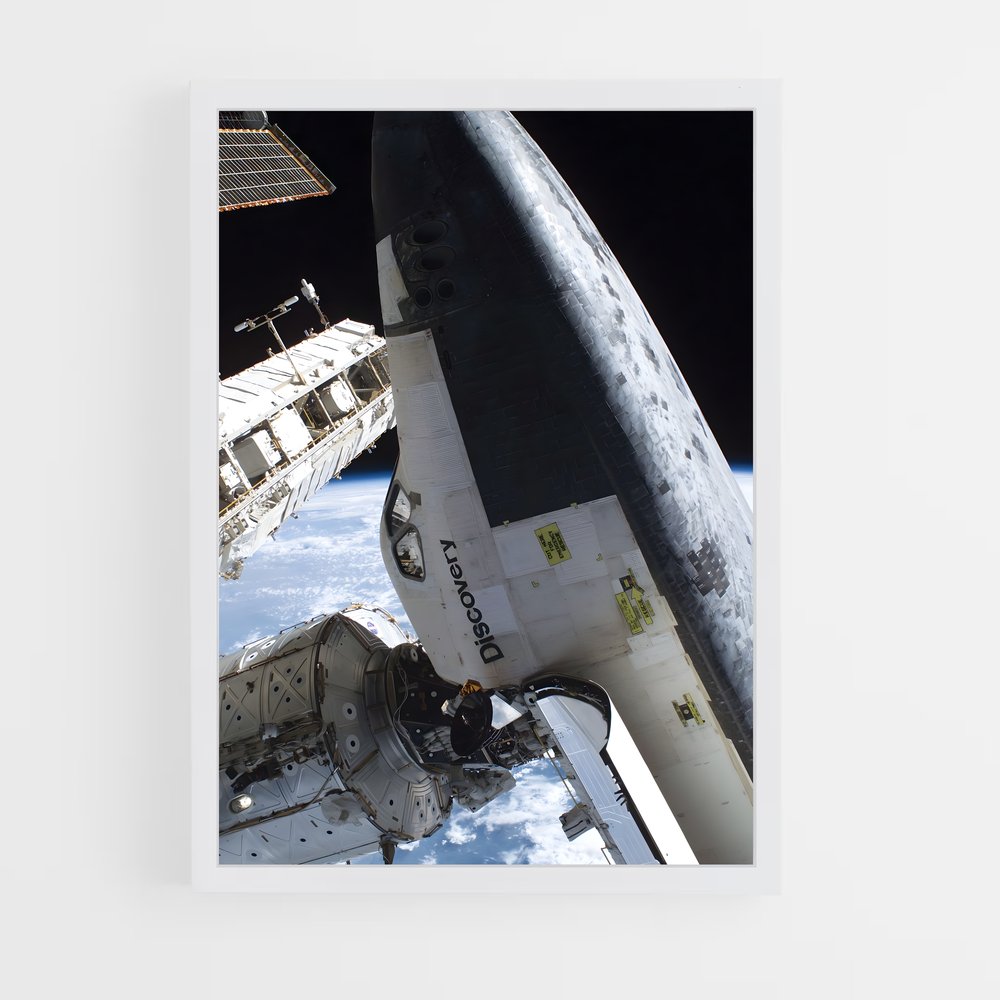 ap-space shuttle-12 cadre Blanc