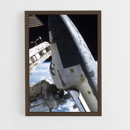 ap-space shuttle-12 cadre Bois foncé