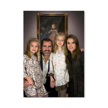 Poster Famille Royale Espagnole