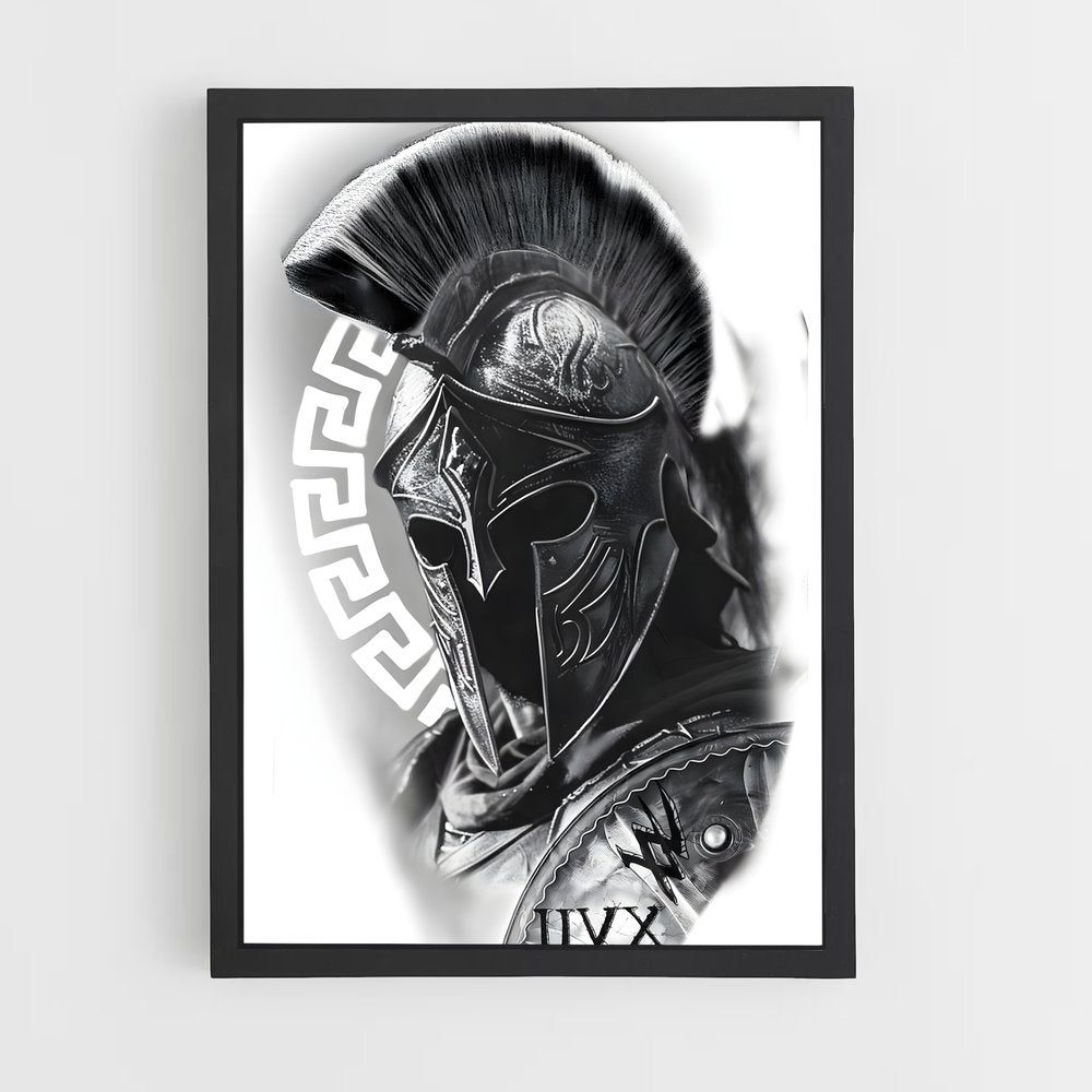 ap-spartan warrior-11 cadre Noir