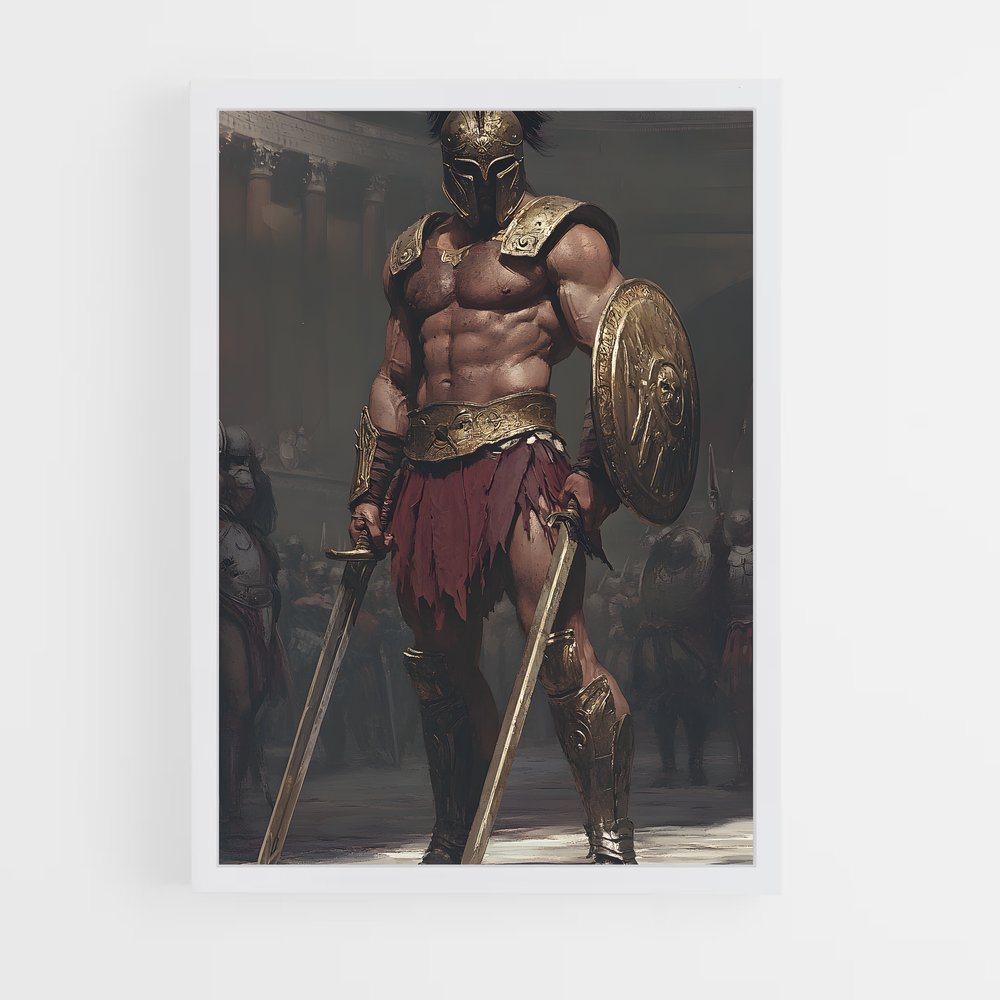 ap-spartan warrior-3 cadre Blanc