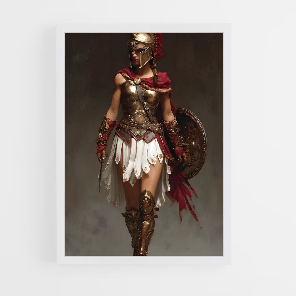 ap-spartan warrior-4 cadre Blanc