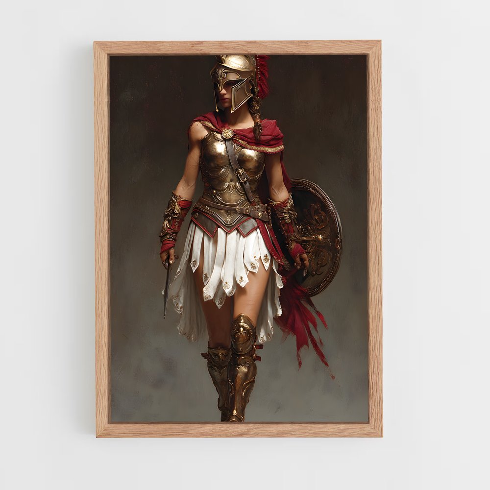 ap-spartan warrior-4 cadre Bois clair