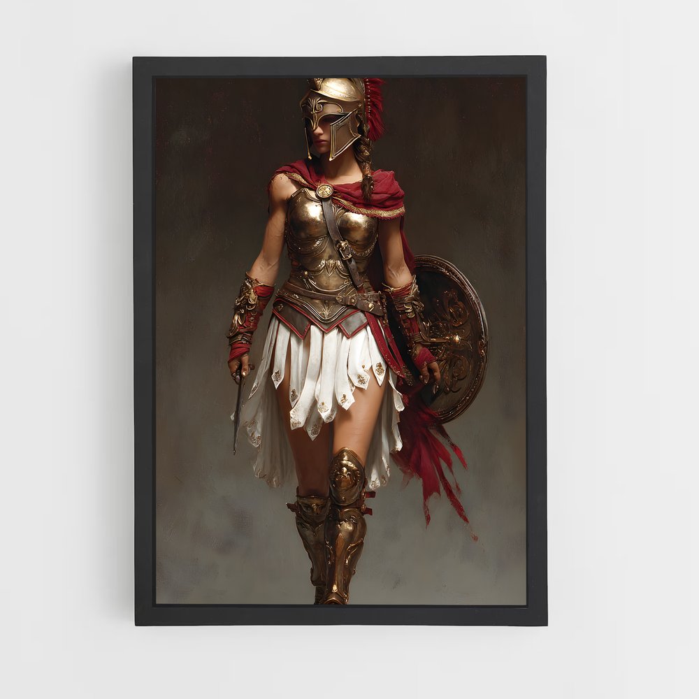 ap-spartan warrior-4 cadre Noir