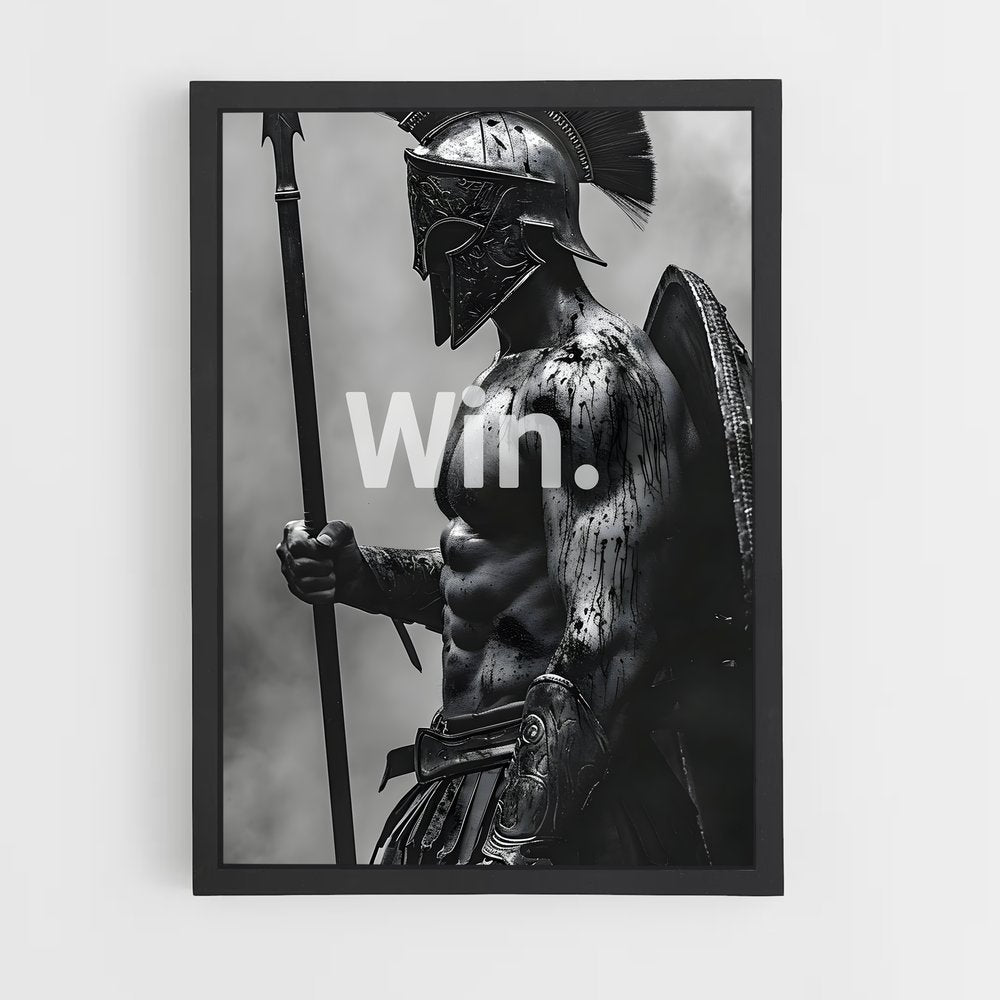ap-spartan warrior-5 cadre Noir