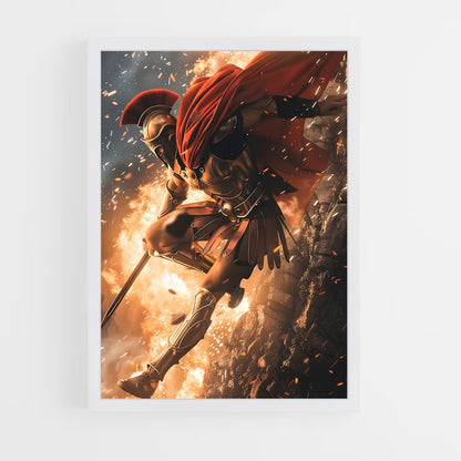 ap-spartan warrior-8 cadre Blanc
