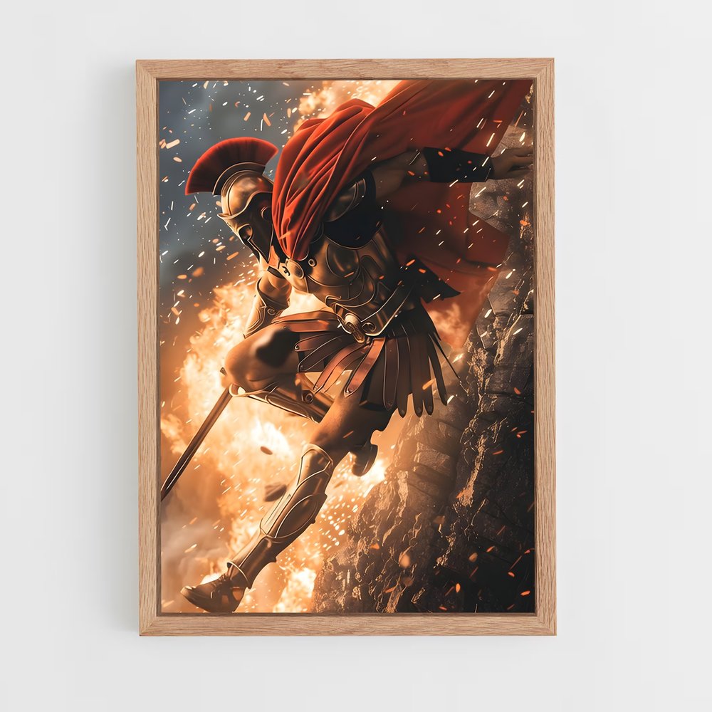 ap-spartan warrior-8 cadre Bois clair