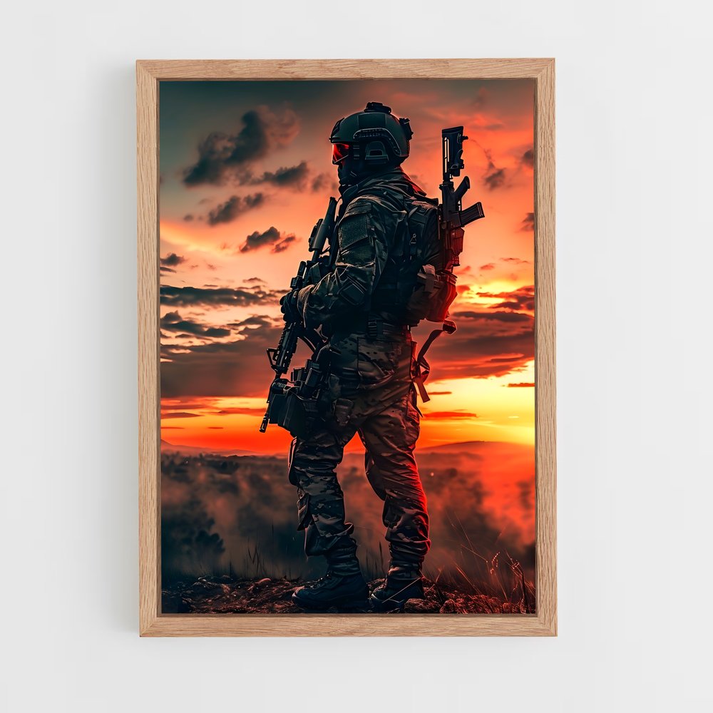 ap-special forces-10 cadre Bois clair
