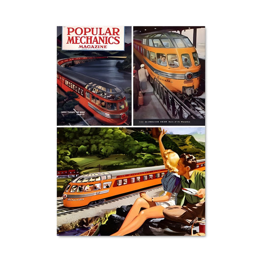 Poster Évasion Ferroviaire