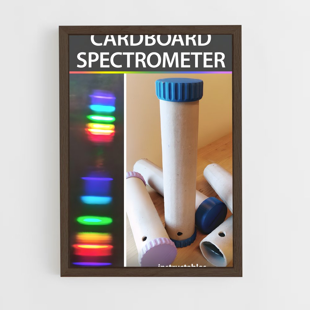 ap-spectroscope-1 cadre Bois foncé