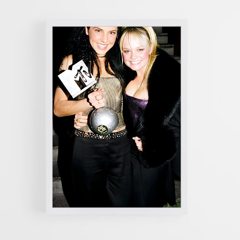 ap-spice girls-4 cadre Blanc