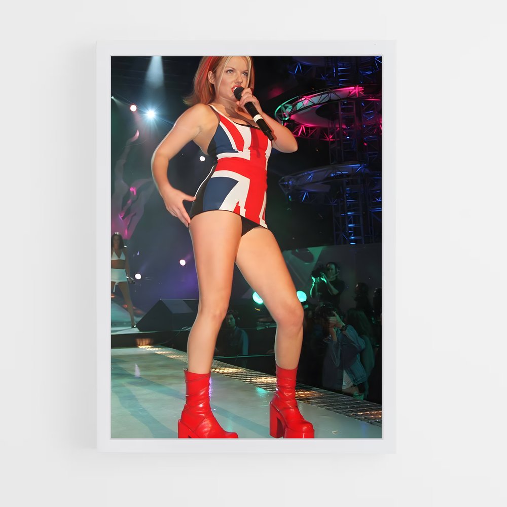ap-spice girls-5 cadre Blanc