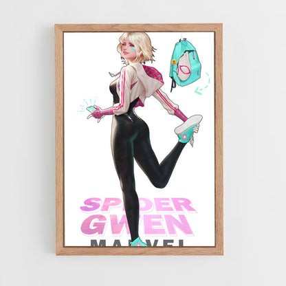 ap-spider gwen-5 cadre Bois clair