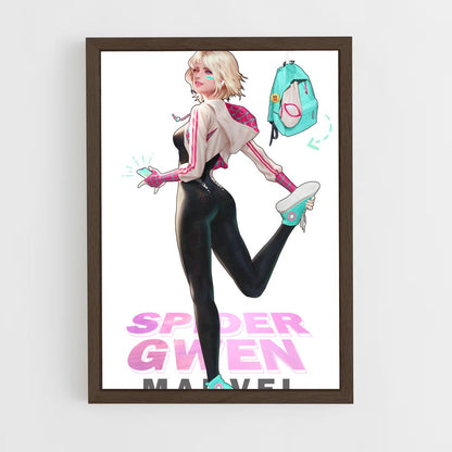 ap-spider gwen-5 cadre Bois foncé