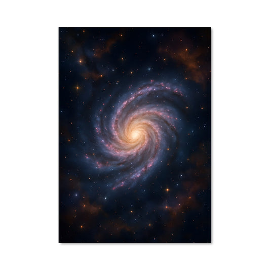 Poster Galaxy Éthérée