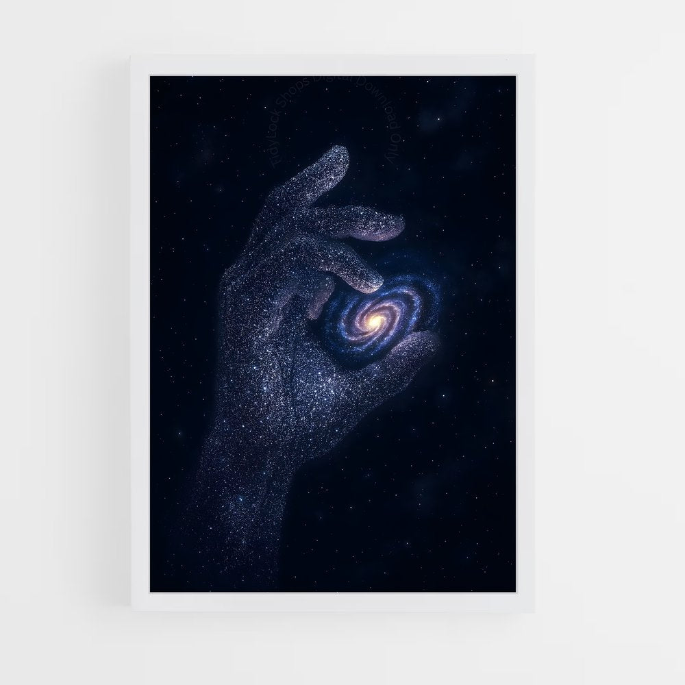 ap-spiral galaxy-7 cadre Blanc