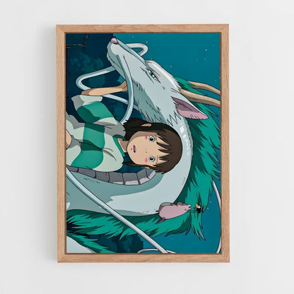 ap-spirited away-8 cadre Bois clair
