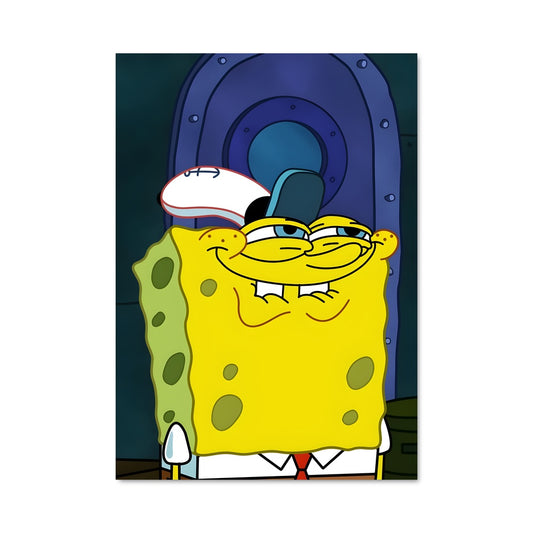 Poster Spongebob Tech Savvy