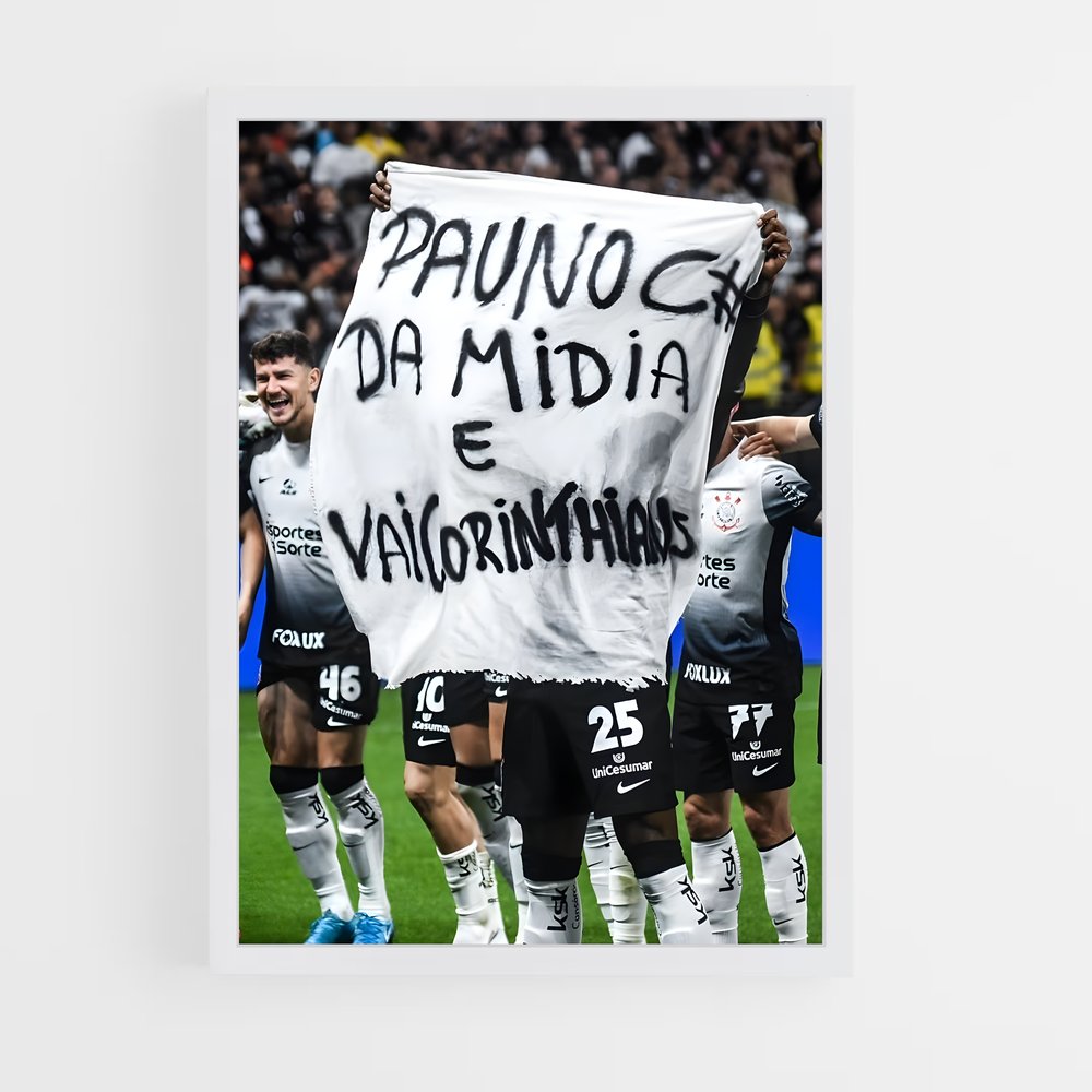 ap-sport club corinthians paulista-17 cadre Blanc