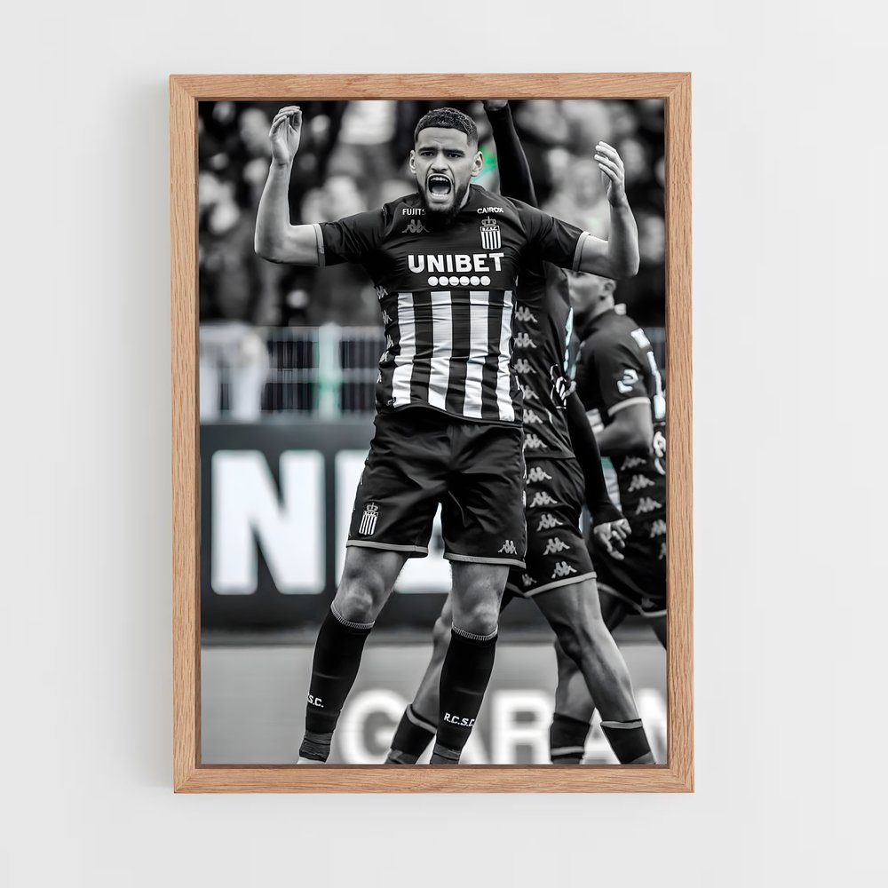 ap-sporting charleroi-1 cadre Bois clair