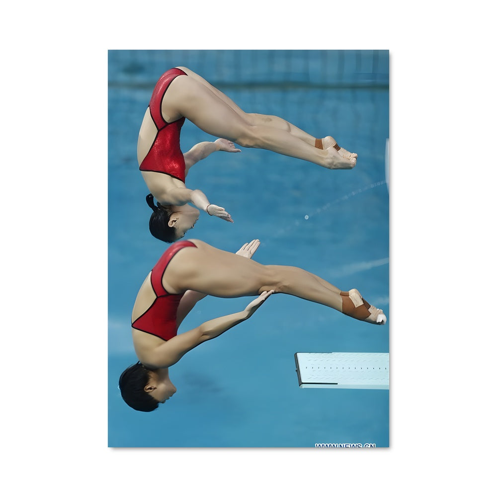 Poster Springboard diving 68191