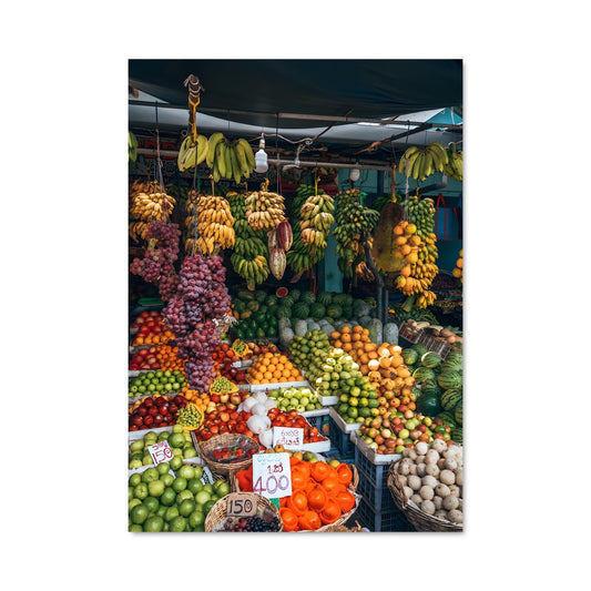 Poster Fruits de l'Île