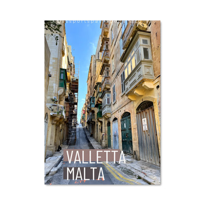 Poster Valletta Vibes