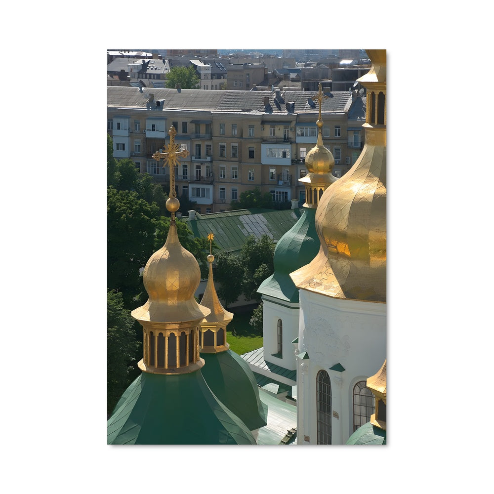 Poster Les Coupoles de Kiev