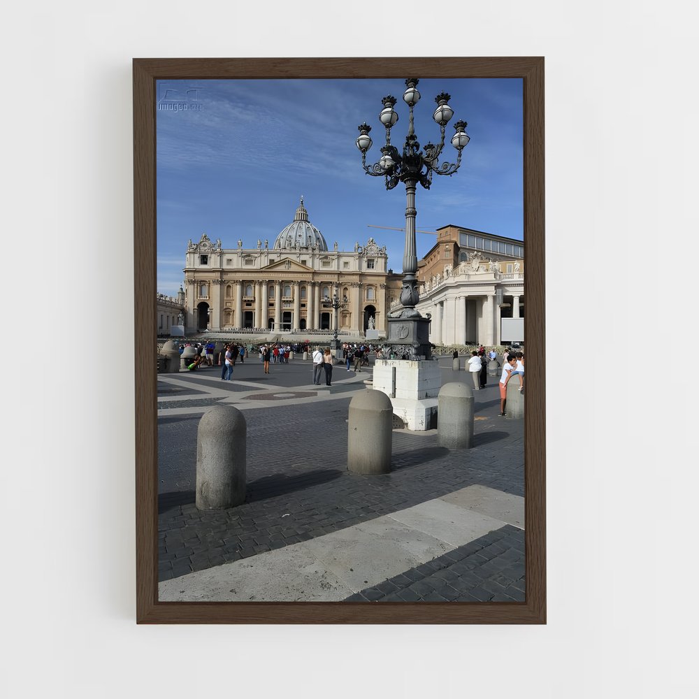 ap-st peters square-2 cadre Bois foncé