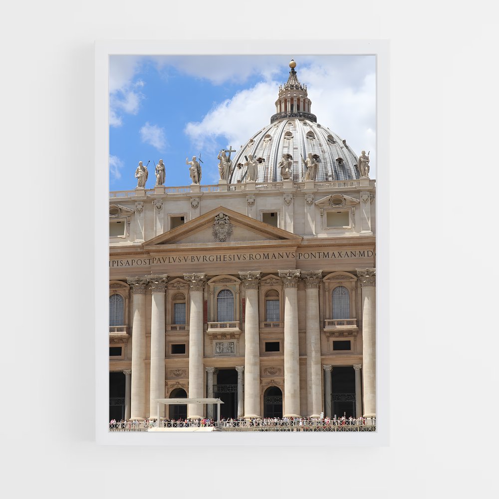 ap-st peters square-3 cadre Blanc