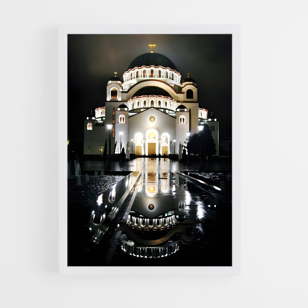 ap-st sava temple belgrade-2 cadre Blanc