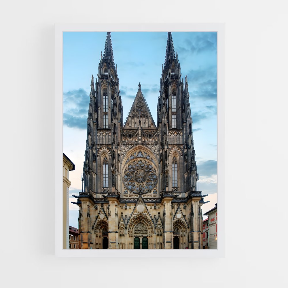 ap-st vitus cathedral-1 cadre Blanc