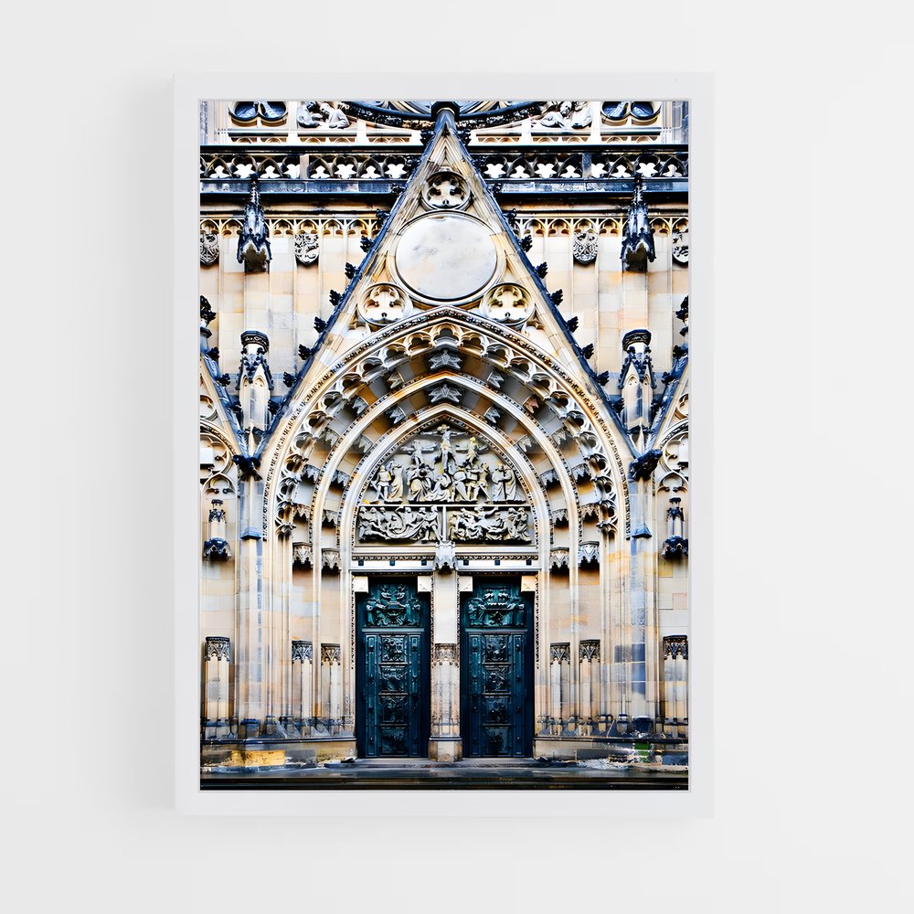 ap-st vitus cathedral-5 cadre Blanc