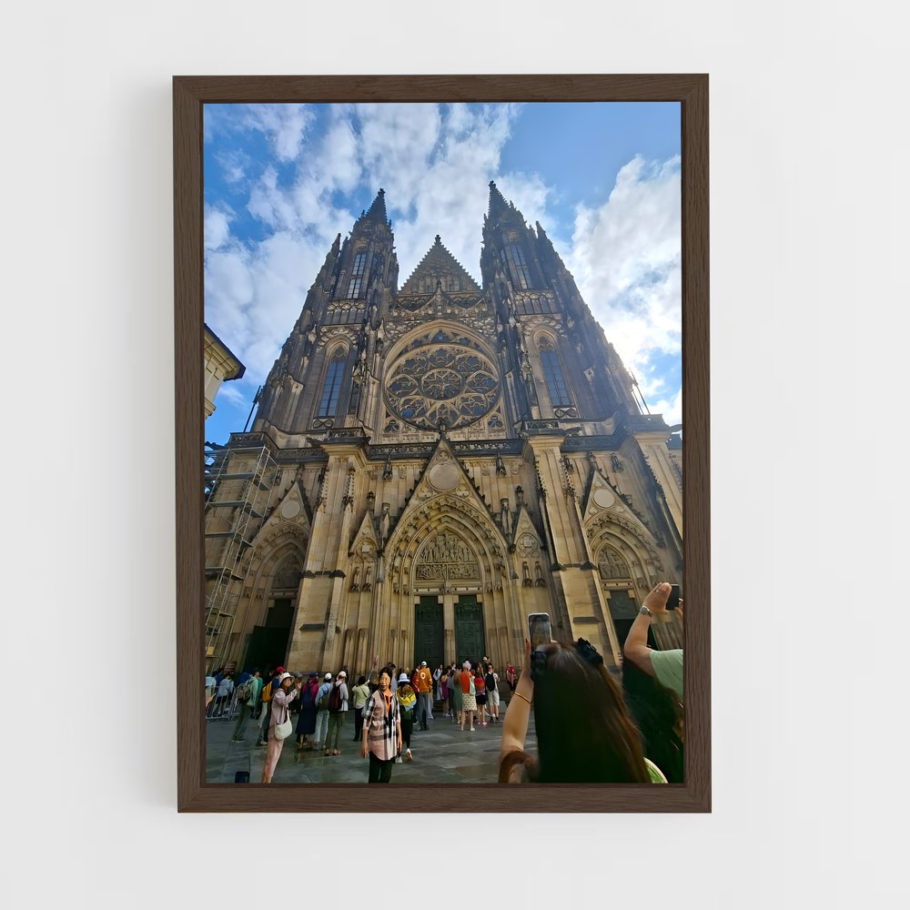 ap-st vitus cathedral-8 cadre Bois foncé