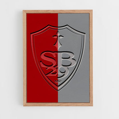 ap-stade brestois 29-5 cadre Bois clair